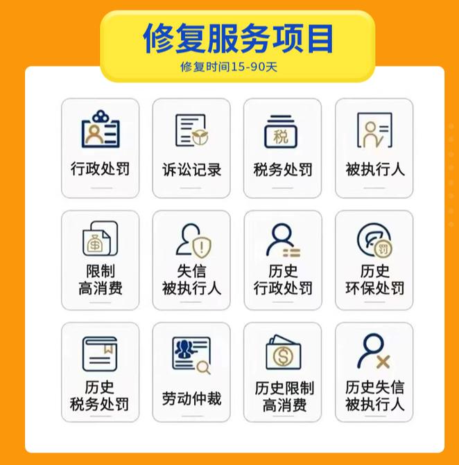 修复企业信用的过程管理