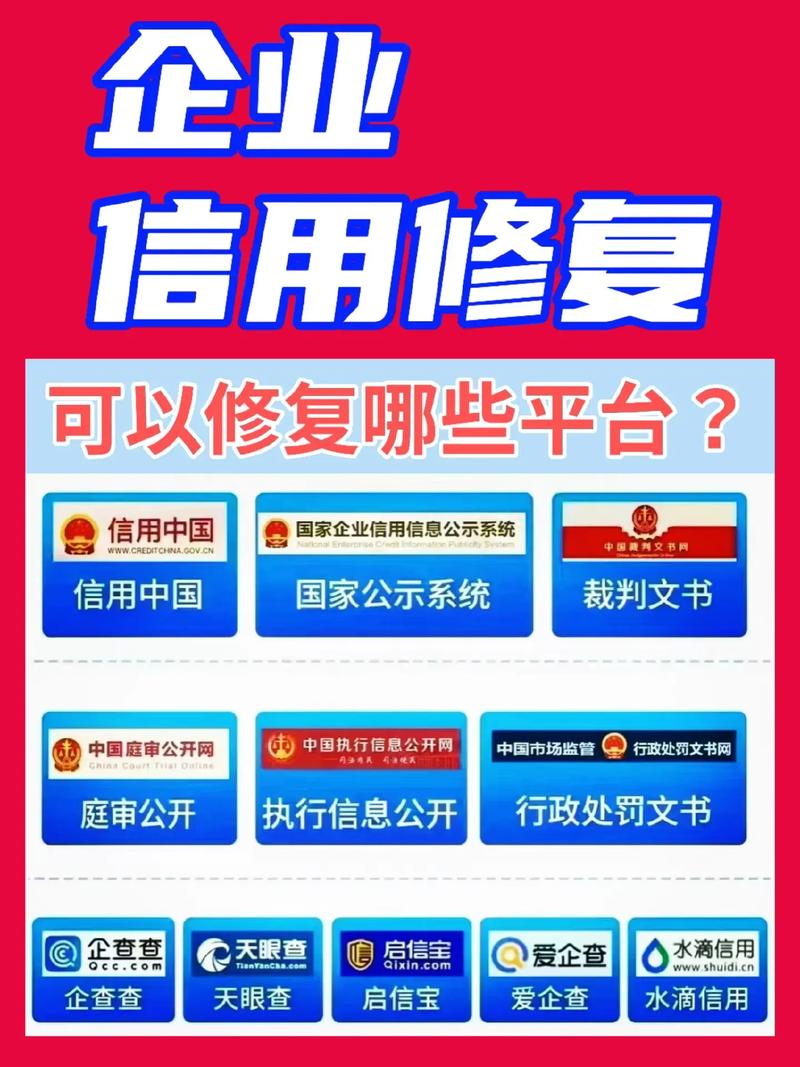企业信用修复专线, 提升企业信用的重要指导