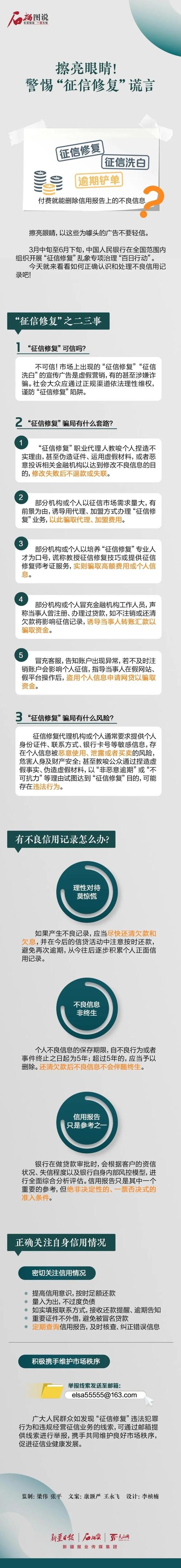 信用修复过程中需注意的事项