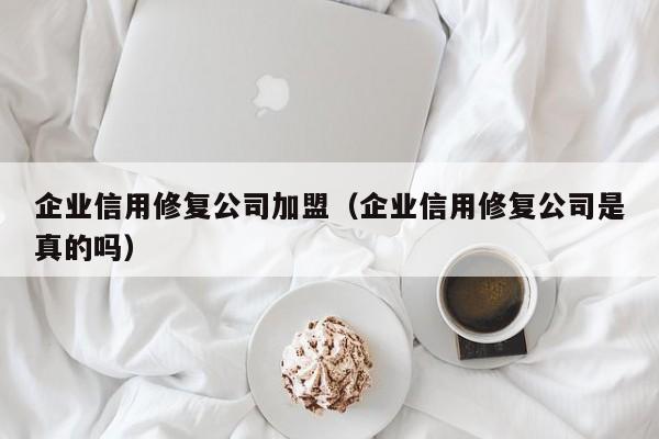 企业信用修复公司加盟（企业信用修复公司是真的吗）