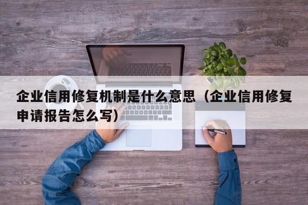 企业信用修复机制是什么意思（企业信用修复申请报告怎么写）