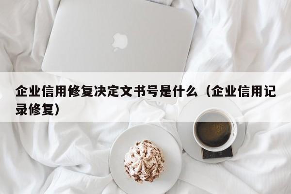 企业信用修复决定文书号是什么（企业信用记录修复）