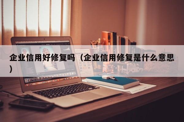 企业信用好修复吗（企业信用修复是什么意思）