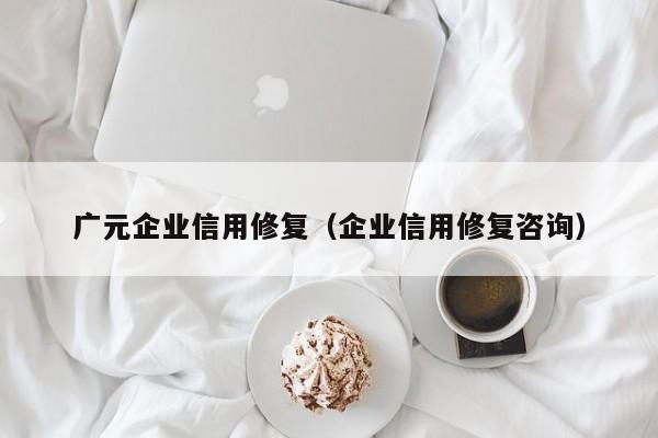 广元企业信用修复（企业信用修复咨询）